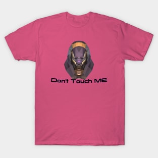 Low Poly "Don't Touch ME" Tali T-Shirt